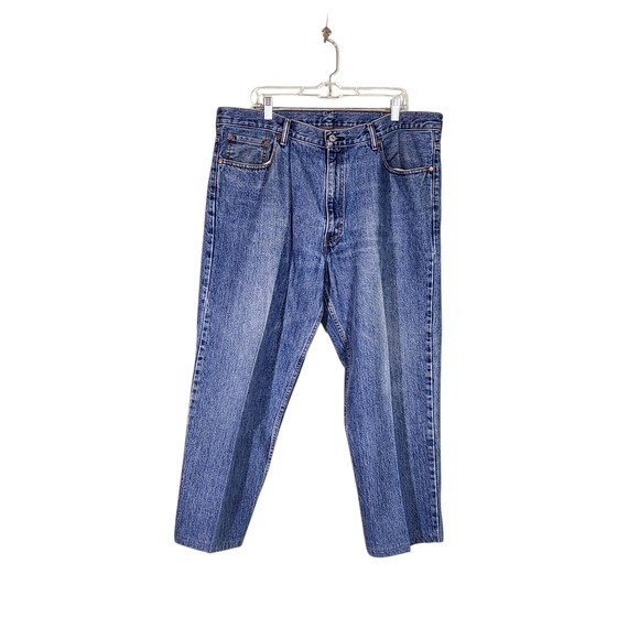 Levi's 550 Classic Relaxed Blue Denim Jeans Mens - Picture 1 of 5